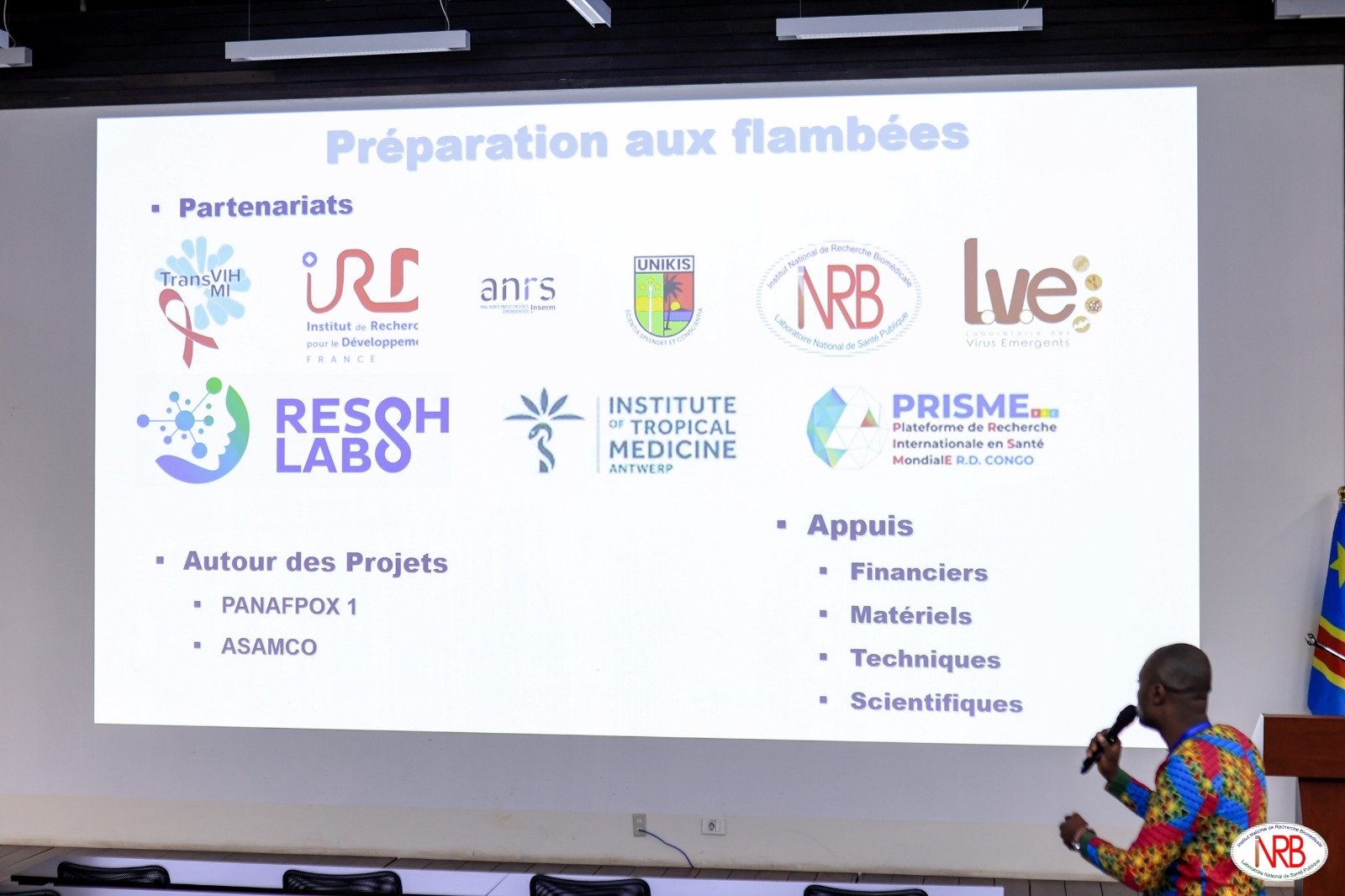 Recherche En Rdc Inrb PRISME RDC – Recherche & Formation Biomédicale
